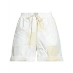 【送料無料】 ナヌーシュカ レディース カジュアルパンツ ボトムス Shorts & Bermuda Shorts Off white