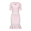 【送料無料】 ロベルトカヴァリ レディース ワンピース トップス Midi dresses Pink