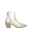 【送料無料】 モマ レディース ブーツ シューズ Ankle boots Platinum