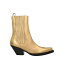 【送料無料】 アレクサンドル・ボーティエ レディース ブーツ シューズ Ankle boots Gold