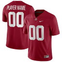 ナイキ メンズ ユニフォーム トップス Alabama Crimson Tide Nike NFL Alumni PickAPlayer Game Jersey Crimson