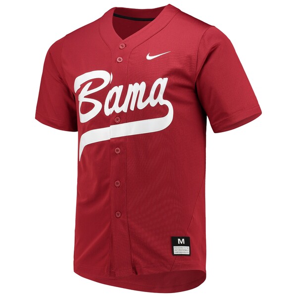 楽天astyナイキ メンズ ユニフォーム トップス Alabama Crimson Tide Nike FullButton Replica Softball Jersey Crimson