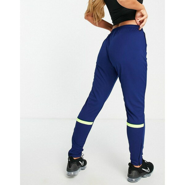ナイキ レディース カジュアルパンツ ボトムス Nike Soccer Dri-FIT Academy polyknit pants in blue Blue