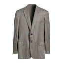 【送料無料】 ブリオーニ メンズ ジャケット&ブルゾン アウター Blazers Grey