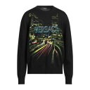 【送料無料】 ヴェルサーチ メンズ ニット&セーター アウター Sweaters Black