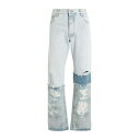 【送料無料】 ヘロン プレストン メンズ デニムパンツ ボトムス Jeans Blue(4)