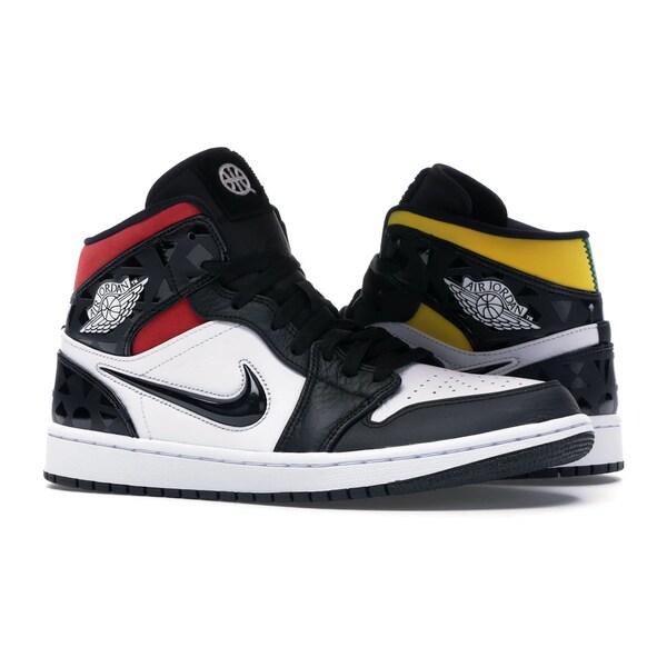 Jordan ジョーダン メンズ スニーカー 【Jordan 1 Mid Quai 54 (2019)】 サイズ US_M_4 White/Black-Multi-Color