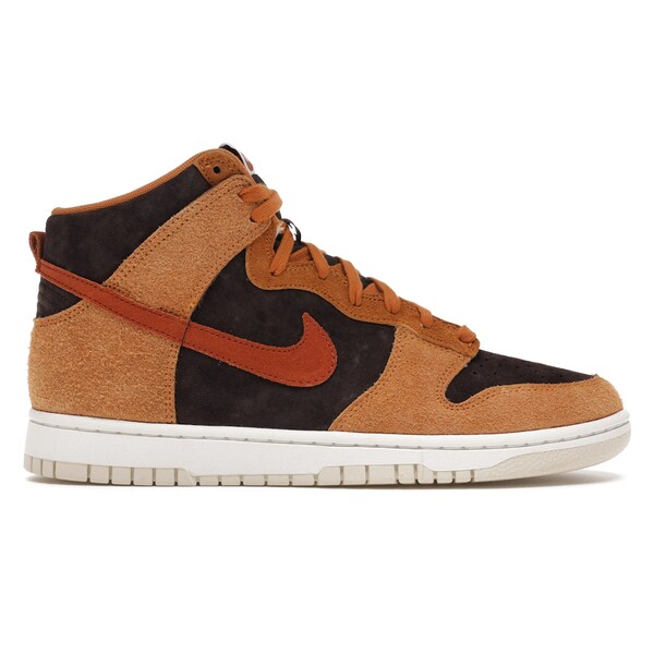 Nike ナイキ メンズ スニーカー 【Nike Dunk High PRM Dark Russet】 サイズ US_7(25.0cm) Velvet Brown/Dark Russet-Dark Curry-Sail