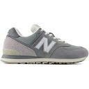 New Balance ニューバランス メンズ スニーカー 【New Balance 574 Slate Grey White】 サイズ US_8(26.0cm) Slate Grey/White