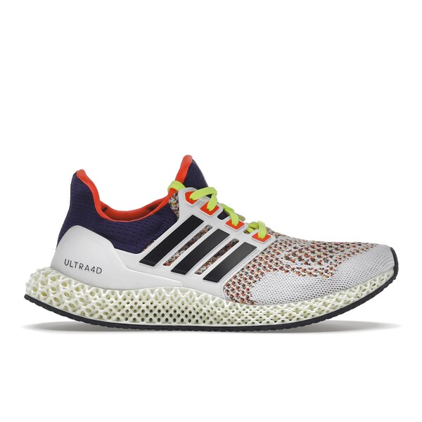 adidas アディダス メンズ スニーカー 【adidas Ultra 4D Multi-Color】 サイズ US_12(30.0cm) White/Purple/Multicolor