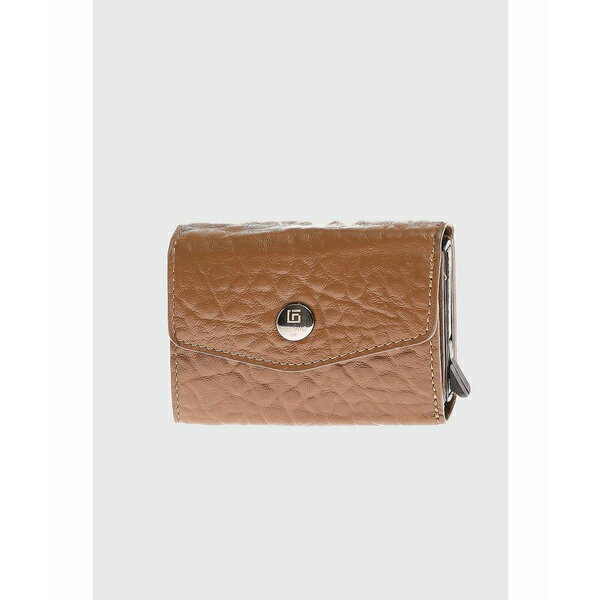 楽天astyファーニック ユーケー メンズ 財布 アクセサリー Men's Genuine Leather Elephant Pattern Snap Closure Wallet & Card Holder Dark Brown