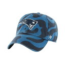 47ブランド レディース 帽子 アクセサリー Women's Navy New England Patriots Freeform Clean Up Adjus...
