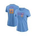 ナイキ レディース カットソー トップス Women's Kris Bryant Light Blue Colorado Rockies 2025 City C...