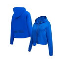 プロスタンダード レディース カットソー トップス Women's Blue New York Knicks Triple Tonal Full-Zip Hoo...