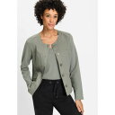 オルセン レディース パーカー・スウェットシャツ アウター Women's Mixed Media Jersey Jacket Jungle khaki