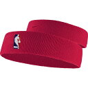 ナイキ メンズ ランニング スポーツ Nike NBA On-Court Headband University Red