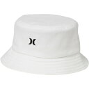 n[[ Y Xq ANZT[ Hurley Mens Bucket Hat White