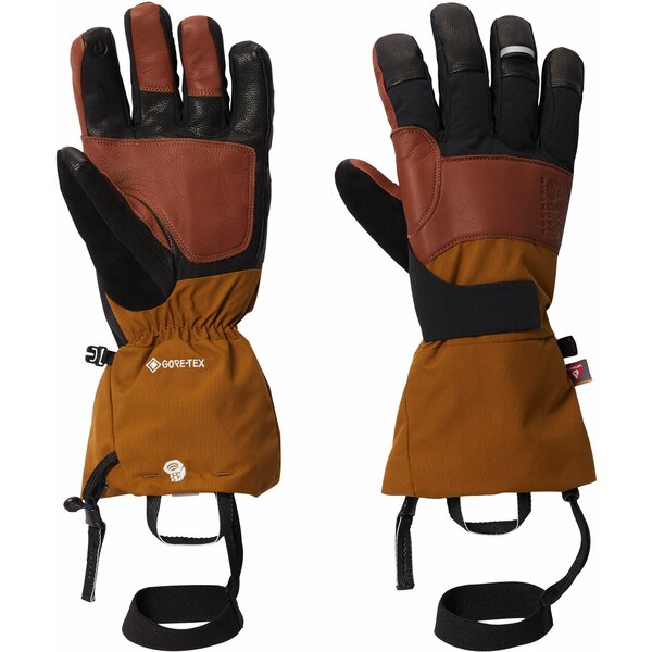 マウンテンハードウェア メンズ 手袋 アクセサリー Mountain Hardwear High Exposure Gore-Tex Gloves Golden Brown 1