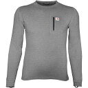 J[n[g Y Vc gbvX Carhartt Men's Force Heavyweight Base Layer Top Shadow Heather