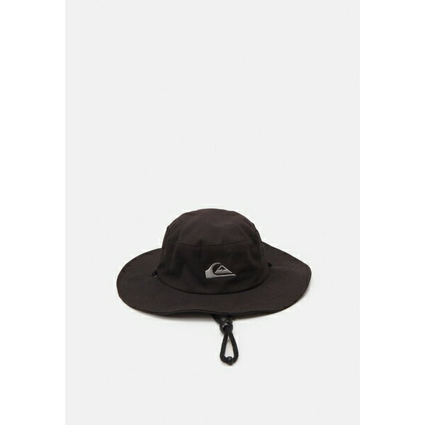 クイックシルバー レディース 帽子 アクセサリー BUSHMASTER HATS KVJ0 - Hat - black