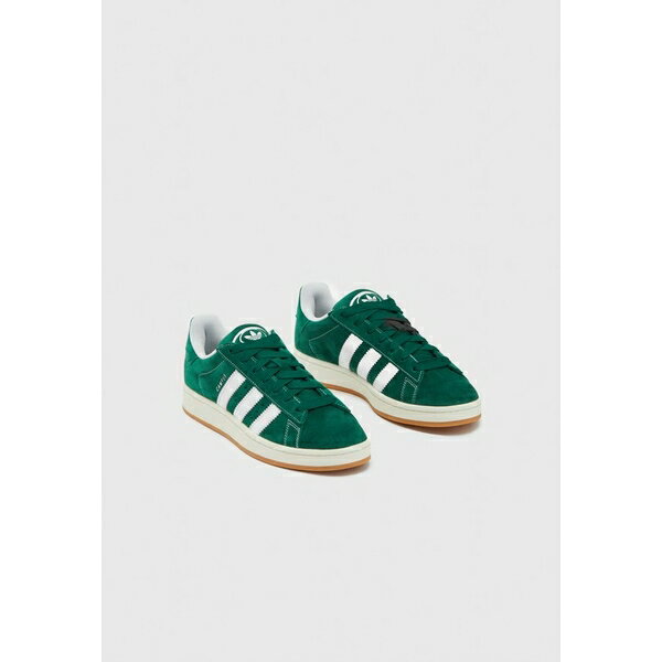 アディダスオリジナルス レディース スニーカー シューズ CAMPUS 00S - Trainers - dark green/off white