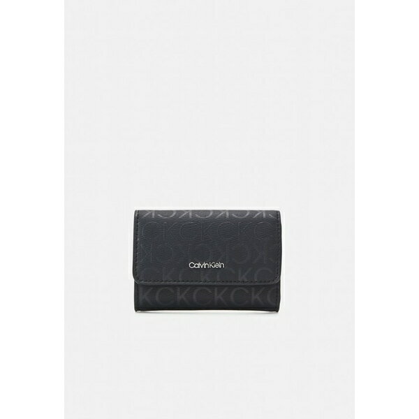 カルバンクライン カルバンクライン レディース 財布 アクセサリー MUST SMALL TRIFOLD MONO - Wallet - black