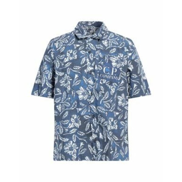 【送料無料】 シーピーカンパニー メンズ シャツ トップス Shirts Blue