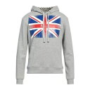 【送料無料】 アクアスキュータム メンズ パーカー・スウェットシャツ アウター Sweatshirts Grey