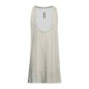 【送料無料】 リックオウエンス メンズ タンクトップ アンダーウェア Tank tops Grey