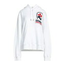 【送料無料】 ディースクエアード レディース パーカー・スウェットシャツ アウター Sweatshirts White