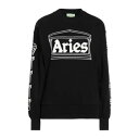 【送料無料】 アリーズ レディース パーカー・スウェットシャツ アウター Sweatshirts Black