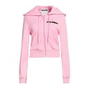 【送料無料】 モスキーノ レディース パーカー・スウェットシャツ アウター Sweatshirts Pink