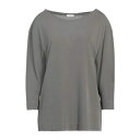 【送料無料】 ロッソピューロ レディース Tシャツ トップス Tops Grey