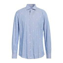 【送料無料】 ヒモンズ メンズ シャツ トップス Shirts Blue(4)