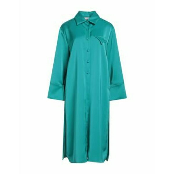 【送料無料】 コンパーニャ イタリアーナ レディース ワンピース トップス Midi dresses Green