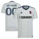 アディダス メンズ ユニフォーム トップス St. Louis City SC adidas 2023 The Spirit Kit Replica Custom Jersey Gray