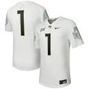 ナイキ メンズ ユニフォーム トップス #1 UCF Knights Nike Untouchable Football Replica Jersey White