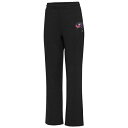 アンティグア レディース カジュアルパンツ ボトムス Columbus Blue Jackets Antigua Women's Victory Sweatpants Black