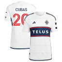 アディダス メンズ ユニフォーム トップス Vancouver Whitecaps FC adidas 2023 Bloodlines Authentic Custom Jersey White