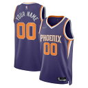 ナイキ メンズ ユニフォーム トップス Phoenix Suns Nike 2021/22 Diamond Swingman Custom Jersey Icon Edition Purple