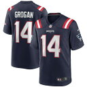 ナイキ メンズ ユニフォーム トップス Steve Grogan New England Patriots Nike Game Retired Player Jersey Navy