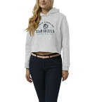 リーグカレッジエイトウェア レディース パーカー・スウェットシャツ アウター North Carolina Tar Heels League Collegiate Wear Women's 1636 Cropped Pullover Hoodie Heather Gray