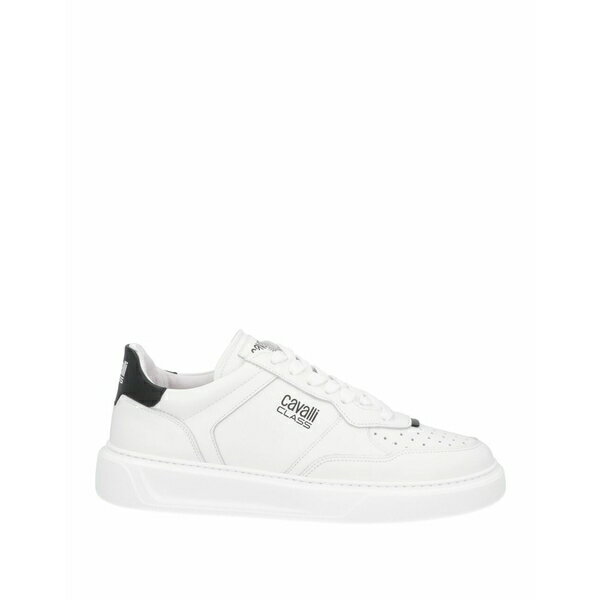 【送料無料】 カヴァリ クラス/ロベルト・カバリ メンズ スニーカー シューズ Sneakers White