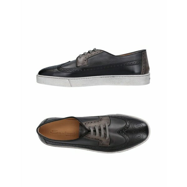 サントーニ ビジネスシューズ メンズ 【送料無料】 サントーニ メンズ ドレスシューズ シューズ Lace-up shoes Steel grey