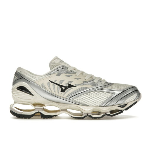 Mizuno ミズノ メンズ スニーカー 【Mizuno Wave Prophecy LS Pristine Black Silver】 サイズ US_8.5(26.5cm) Pristine/Black/Silver Mizuno ミズノ メンズ スニーカー 【Mizuno Wave Prophecy LS Pristine Black Silver】 サイズ US_8.5(26.5cm) Pristine/Black/Silver