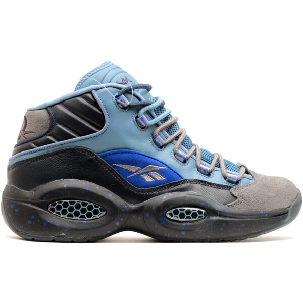Reebok リーボック メンズ スニーカー 【Reebok Question Mid Stash】 サイズ US_10(28.0cm) Stash/Grey-Navy-Ultramarine
