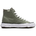 Maison Mihara Yasuhiro ミハラヤスヒロ メンズ スニーカー 【Maison Mihara Yasuhiro Peterson 23 OG Sole Canvas High Green】 サイズ US_5(23.0cm) Green(4)