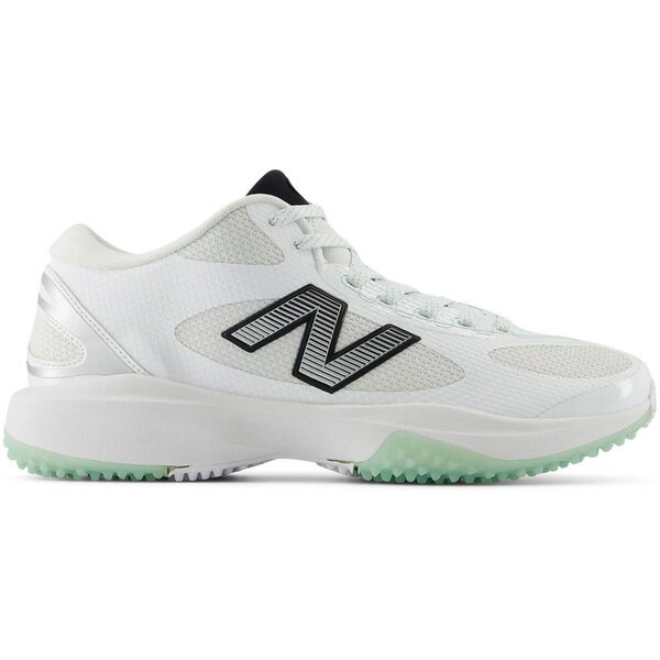 New Balance ニューバランス メンズ スニーカー 【New Balance FreezeLX v5 Turf White Black Silver Metallic】 サイズ US_5.5(23.5cm) White/Black/Silver Metallic