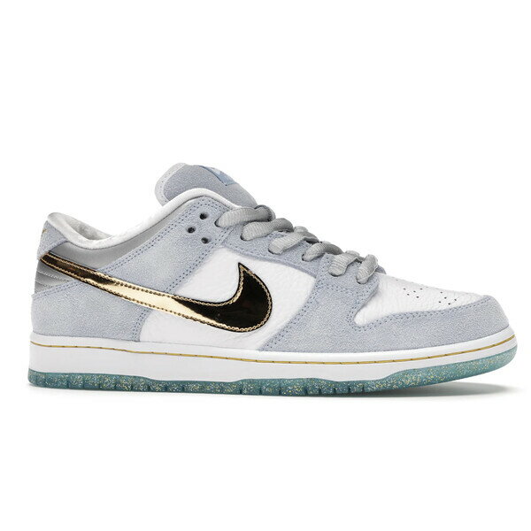 Nike ナイキ メンズ スニーカー 【Nike SB Dunk Low Sean Cliver】 サイズ US_M_13 Ice Blue/White-Metallic Gold-Metallic Silver