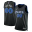 ナイキ メンズ ユニフォーム トップス Dallas Mavericks Nike Unisex 2023/24 Custom Swingman Jersey Black City Edition